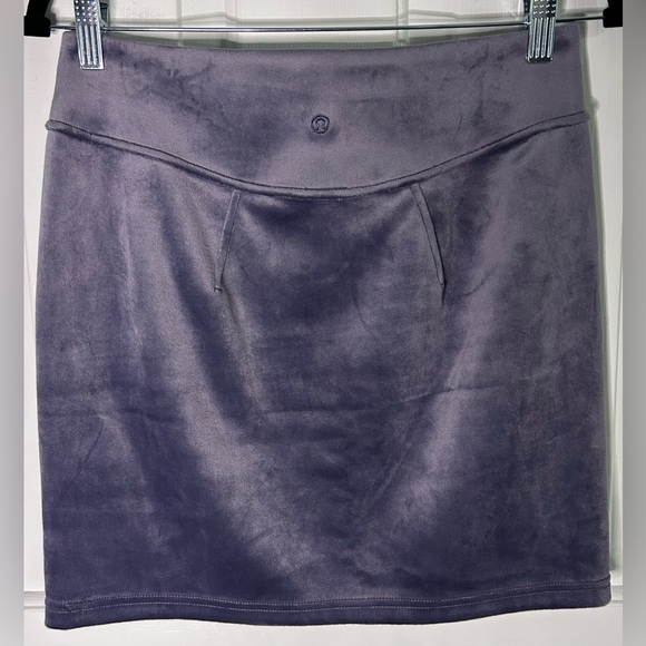 NWT Lululemon Scuba High-Rise Mini Skirt *Velvet- Nightfall/ Size Small - Picture 7 of 11